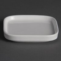 Olympia Whiteware quadratische Amuseschälchen 9,3cm (12