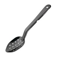 Vogue Servierlöffel perforiert schwarz 28cm 1