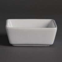 Olympia Whiteware quadratische Amusesch& gallery