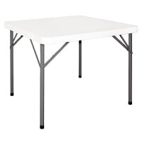 Bolero quadratischer Klapptisch wei&szli gallery