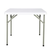 Bolero quadratischer Klapptisch weiß 86 x 86cn 2