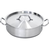 Bratentopf mit Deckel, Ø 360 mm, Höhe 110 mm,...