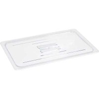 GN-Deckel, Serie STANDARD, Polycarbonat, für GN 1/4...
