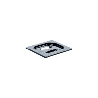 GN-Deckel, Polycarbonat, schwarz, für GN 1/6...