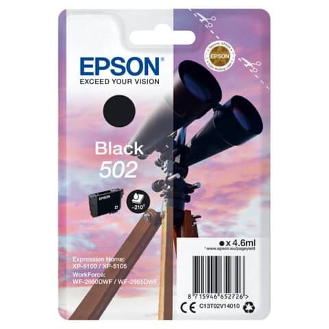 C13T02V14010 EPSON XP Tinte black ST 210