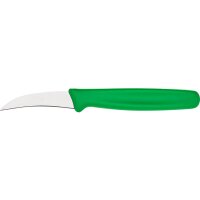 Gemüsemesser Premium, HACCP, Griff grün, Edelstahlklinge, L. 60 mm