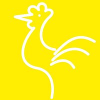 Stalgast Schälmesser, HACCP, Griff gelb, Edelstahlkling