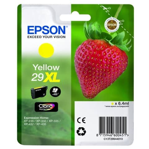 C13T29944012 EPSON XP Tinte yellow HC