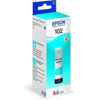 EPSON 102/T03R24  cyan Tintenflasche
