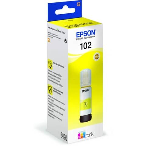 EPSON 102/T03R44  gelb Tintenflasche