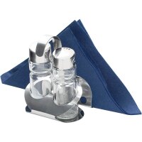 Menage 2-teilig, Salz/Pfeffer, mit Karten-/...