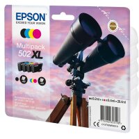 Multipack Nr.502XL schwarz, cyan, magenta, yellow EPSON C13T