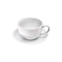 Cappuccino-Obertasse, reinweißes Hotelporzellan, Serie Isabell, 260 ml