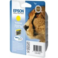 Inkjetpatrone T0714 yellow   5,5ml EPSON C13T07144012