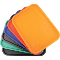 Fast Food Tablett 250 x 350 mm, schwarz