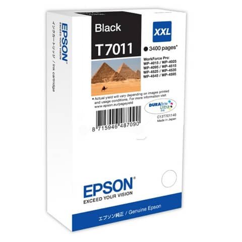 EPSON T7011  schwarz Druckerpatrone