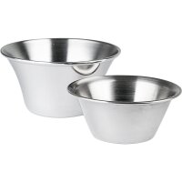Dip-Schale Edelstahl Ø 72 mm, 120 ml