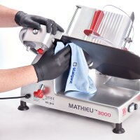 Aufschnittmaschine, antihaftbeschichtet, Messer Ø 300