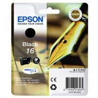 EPSON 16 / T1621  schwarz Druckerpatrone