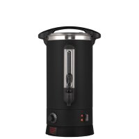 Hei&szlig;wasser-Spender, GREDIL, schwarz, 8,7 L