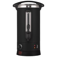 Hei&szlig;wasser-Spender, GREDIL, schwarz, 20,5 L