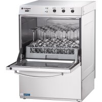 Geschirrspülmaschine Aqua A3 inkl. Klarspülmitteldosier-, Reinigerdosier-, Klarspülpumpe, 230/400V, 3,9/4,9 kW