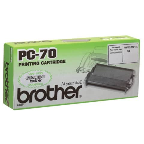 BROTHER Mehrf-kass.inkl.Thermorolle FAX-T7/T9-Serie 144 Seiten