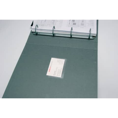 Visitenkartentaschen - Öffnung an der langen Seite, 9,3 x 5,6 cm, 10 Stück