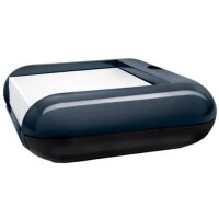 SIGEL Zettelbox eyestyle® grau inkl. Haftnotizblock,...