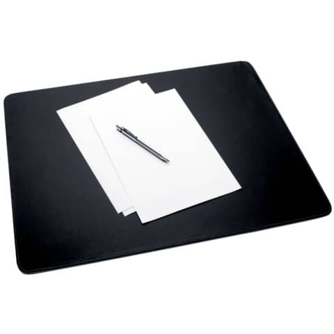 SIGEL Schreibtischunterlage eyestyle® Kunstleder schwarz/grau