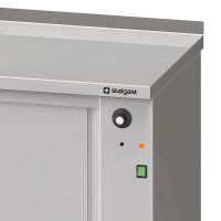 Wärmeschrank mit Schiebetüren 1600x700x850 mm mit 