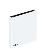 Ringbuch, A5, Pappe, 4-Ring, weiß  gallery