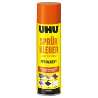 UHU permanent + transparent Spr&uuml;hkleber 500,0...