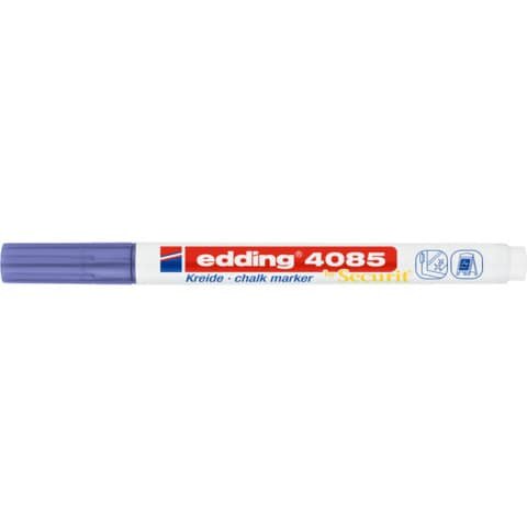 4085 Kreidemarker - 1 - 2 mm, violett-metallic