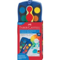 FABER-CASTELL Connector blau 24 Wasserfarbkas