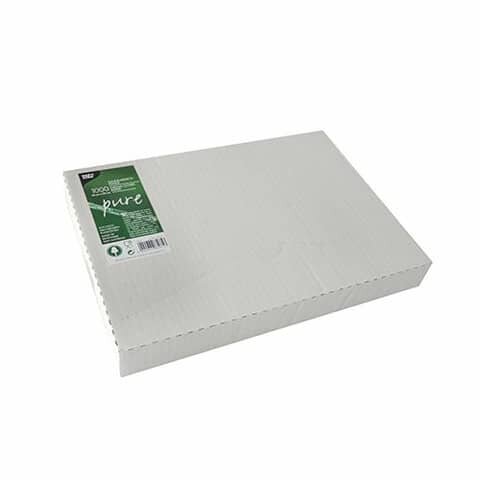 Sahneabdeckpapier "pure" - 32 x 22 cm, 1000 Blatt, weiß mit Palmwachsbeschichtung