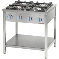 Gasherd Serie 900 - G20, 4-Brenner (3,5+5+7+9), 900 x 900...