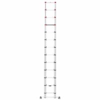 Hailo Teleskopleiter FLEXLINE silber 13 Sprossen, H:...