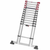 Hailo Teleskopleiter FLEXLINE silber 13 Sprossen, H: 380,0 c