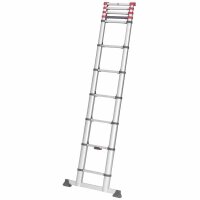 Hailo Teleskopleiter FLEXLINE silber 11 Sprossen, H: 322,0 c