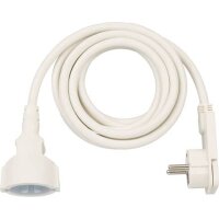 Verlängerungskabel PVC, 3m, wei&szl gallery
