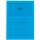 Sichtmappen Ordo classico - blau, 120g, 100 Stück, Sichtfenster und Linien