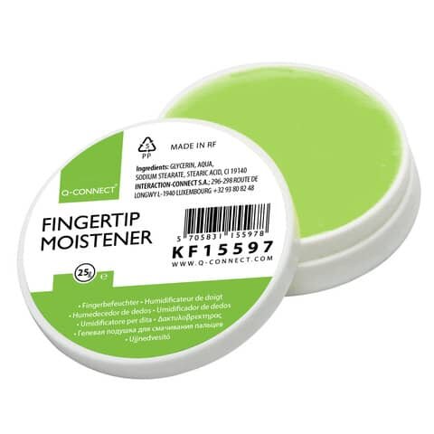 Fingeranfeuchter Fingertip - 20 ml, weiß