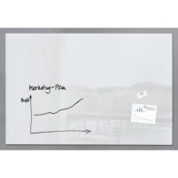 Glas-Magnetboard Artverum - super-weiß, 150 x 100 cm
