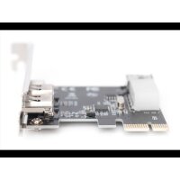 DIGITUS PCI Expr Card 2x Firewire400 ext, +1x FW400 int 4