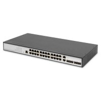 DIGITUS Switch 24-Port Gigabit          Managed   schwarz 1
