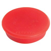 FRANKEN Haftmagnet Magnete rot, Kunststoff &Oslash;...