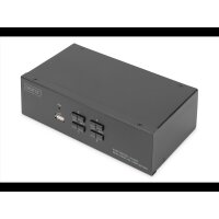 DIGITUS KVM Switch, 4-Port, Dual Display gallery