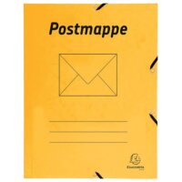 Sammelmappe Postmappe - A4, 425 g/qm, Gummizug, 3...