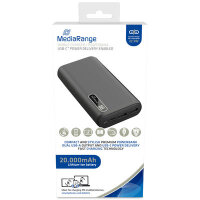 MediaRange Mobile charger I Powerbank 20.000mAh with...